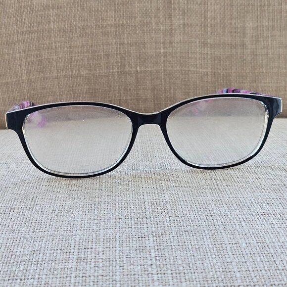 Lulu Guinness Women Glasses Frame Black Tone Eyeglasses Frame only main image 4